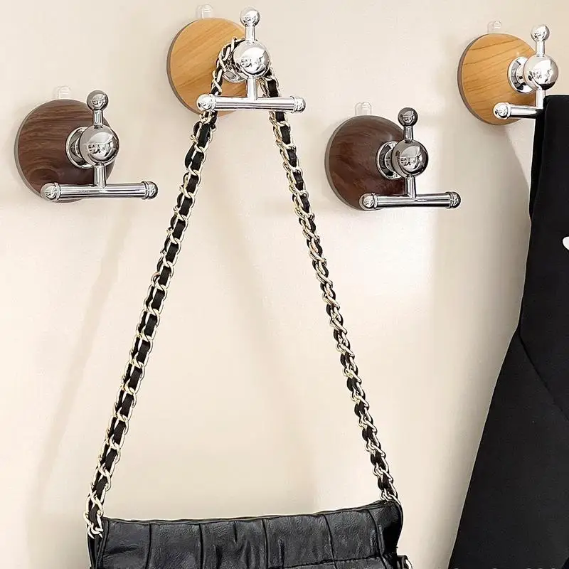 Kait Cangkir Isap Dudukan Penyimpanan Kain Dapur Kait Handuk Tahan Air Tugas Berat untuk Dinding Dapur Luar Ruangan Pintu Cermin Jendela RV