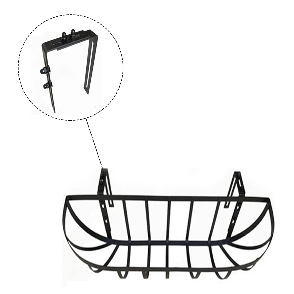Coco Liner Hanging Basket for Plants with Metal Structure Compatible with For Porch Fence Patio and Outdoor Areas