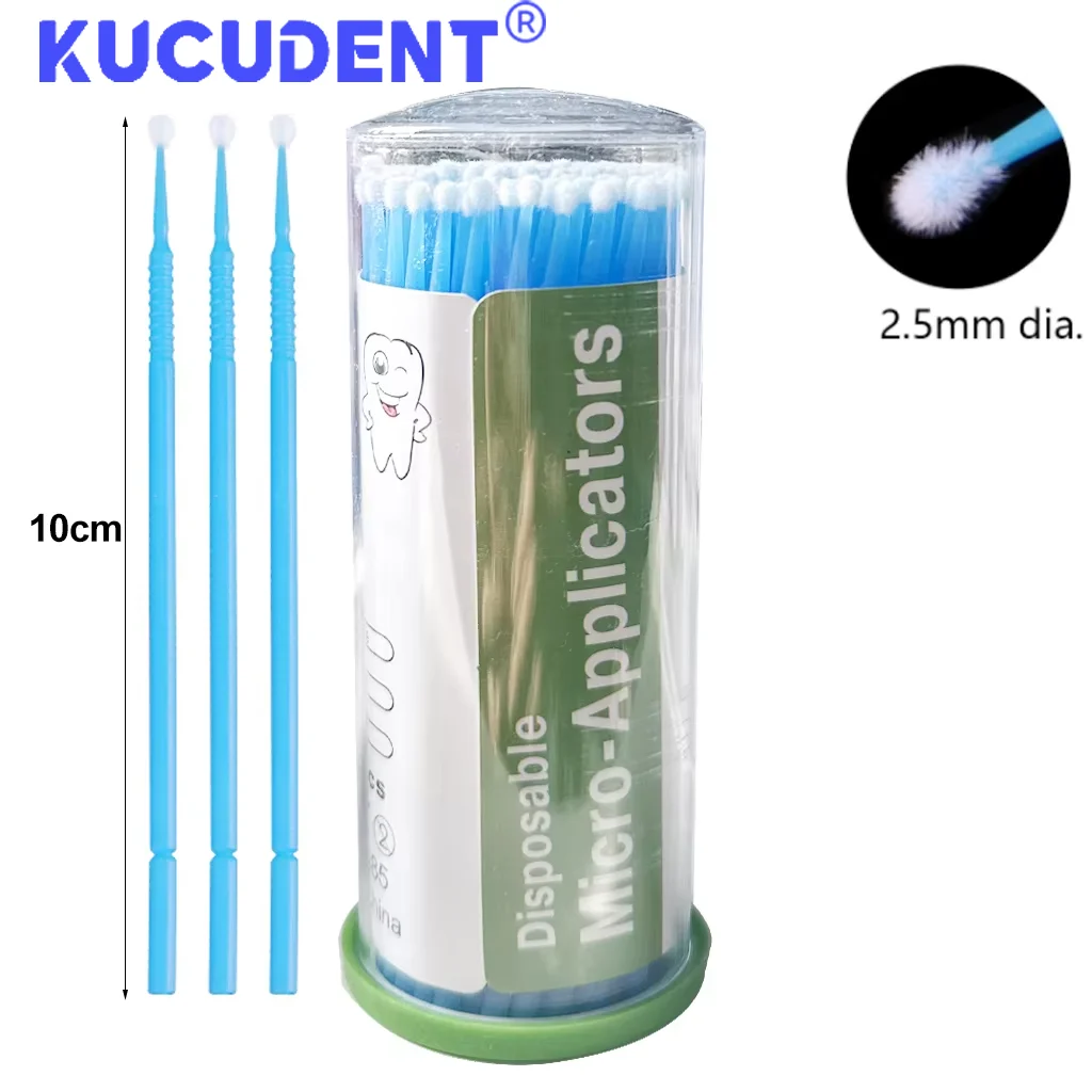 100Pcs Disposable MicroBrush Dental Micro Applicator Brush Eyelash Brushes Oral Odontologia Extension Tools Dentist Materials
