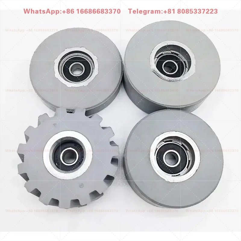 10PCS-Edge banding machine pressing wheel plane twill straight grain conveying wheel extreme woodworking machinery accessories