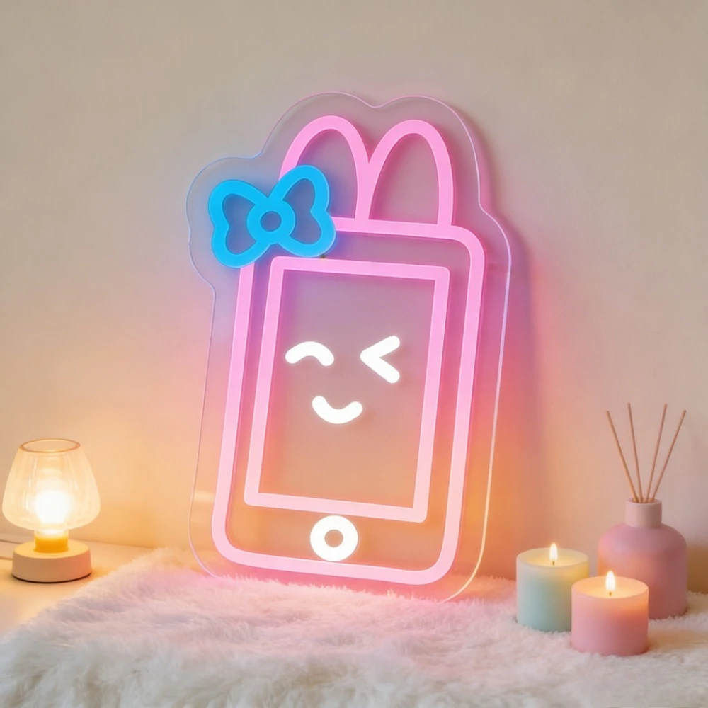 

Sanrio Hello Kitty LED Strawberry Neon Sign Light Cute Anime Night Light USB for Girls Bedroom Wall Decor Birthday Party Gifts
