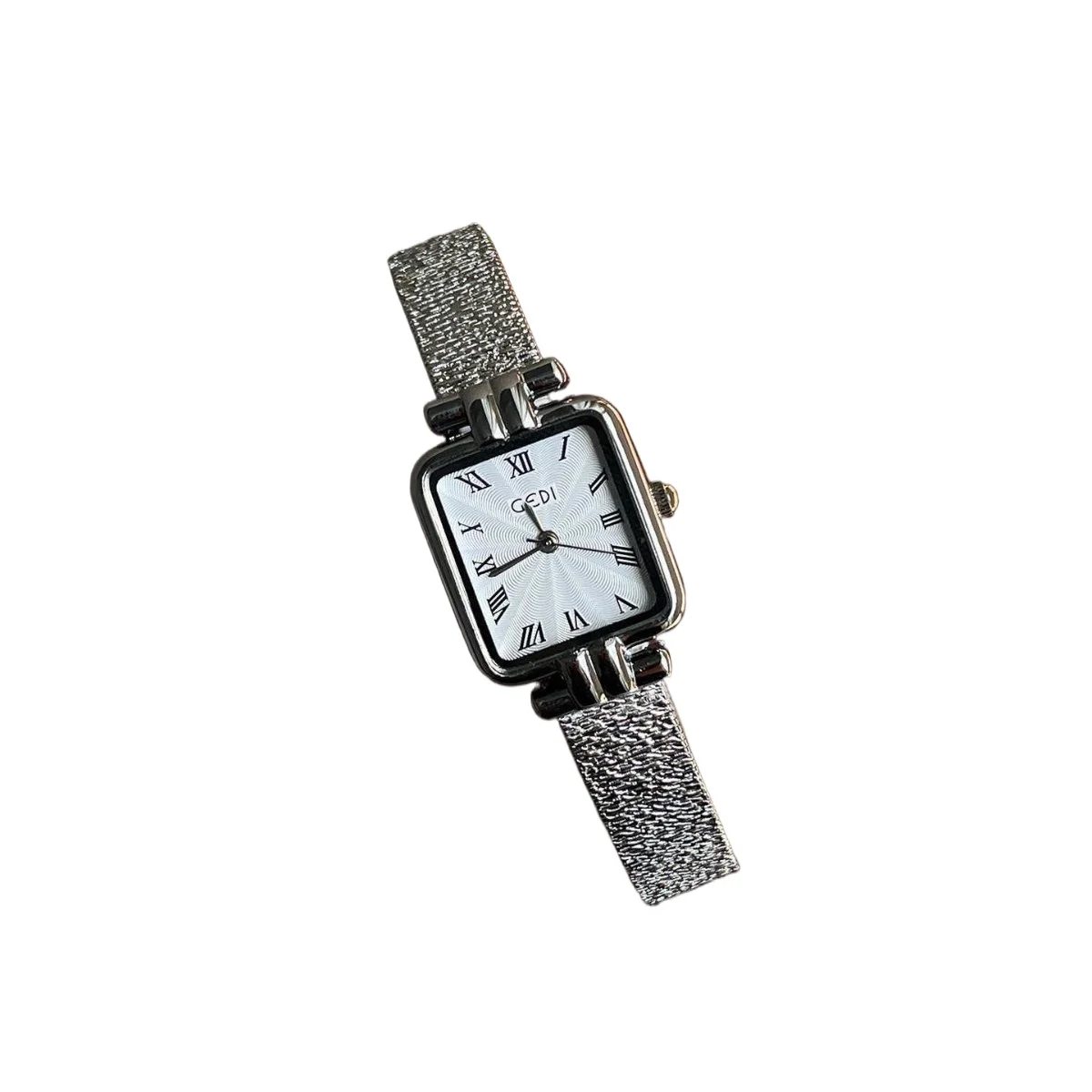 

Light luxury retro small square watch Roman character quartz women's watch antique temperament