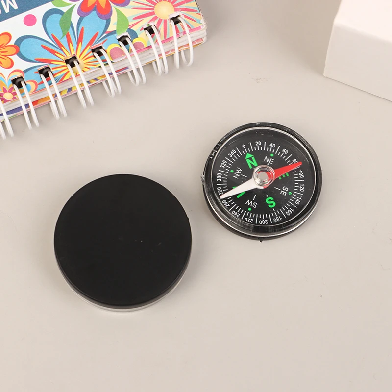 35/40MM Handheld Compass ABS Camping Pocket Compass Portable Navigation Climbing Riding Children Gift Outdoor Gear