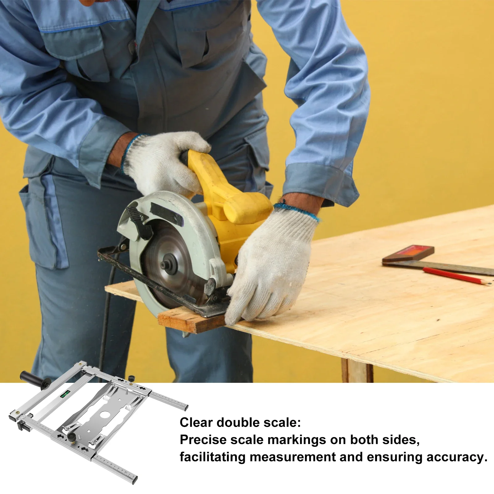 New Cutting Machine Edge Guide Positioner Stainless Steel Cutting Machine Positioning Cutting Board Multifunctional Woodworking