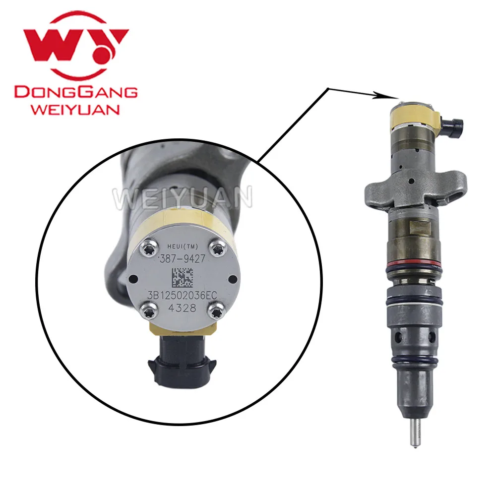 WEIYUAN 6pcs For Caterpillar C7 Engine Injector 268-1835 268-1836 268-9577 268-1839 238-8901 241-3239 243-4502 10R-7225 557-7627