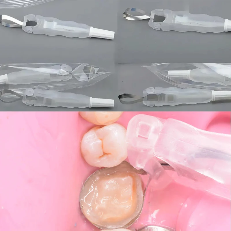 Vorgeformte Zahnmatrizenbänder, Sektionale Konturierte Rollmatrizenbänder, Retainer für Gingivalmarge, Zahnrestaurationen – Detail 5