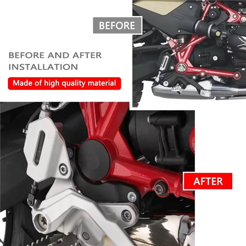 Footpeg Lowering Brackets For BMW R12 G/S R12G/S R12GS 2025-2026 Motorcycle Rider Footpeg Lowering Kit Foot-boom