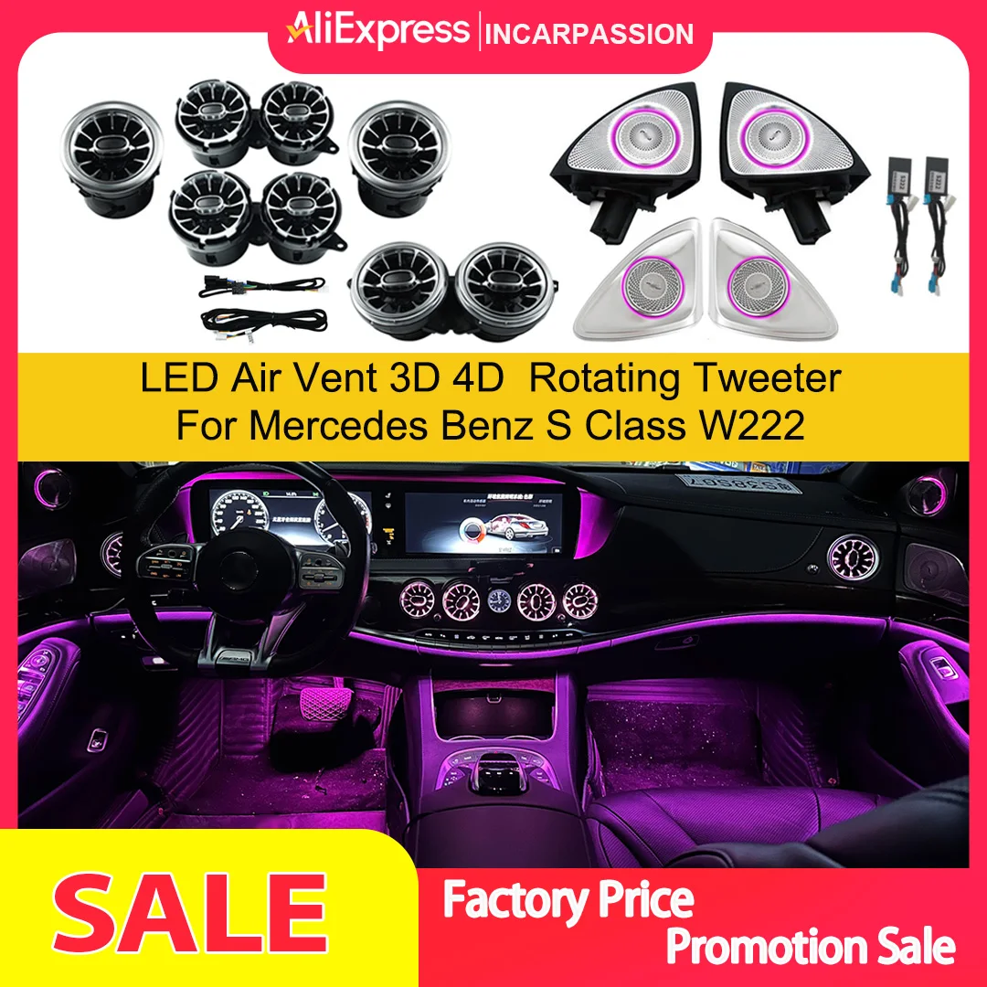 Led Air Vent 3D 4D …