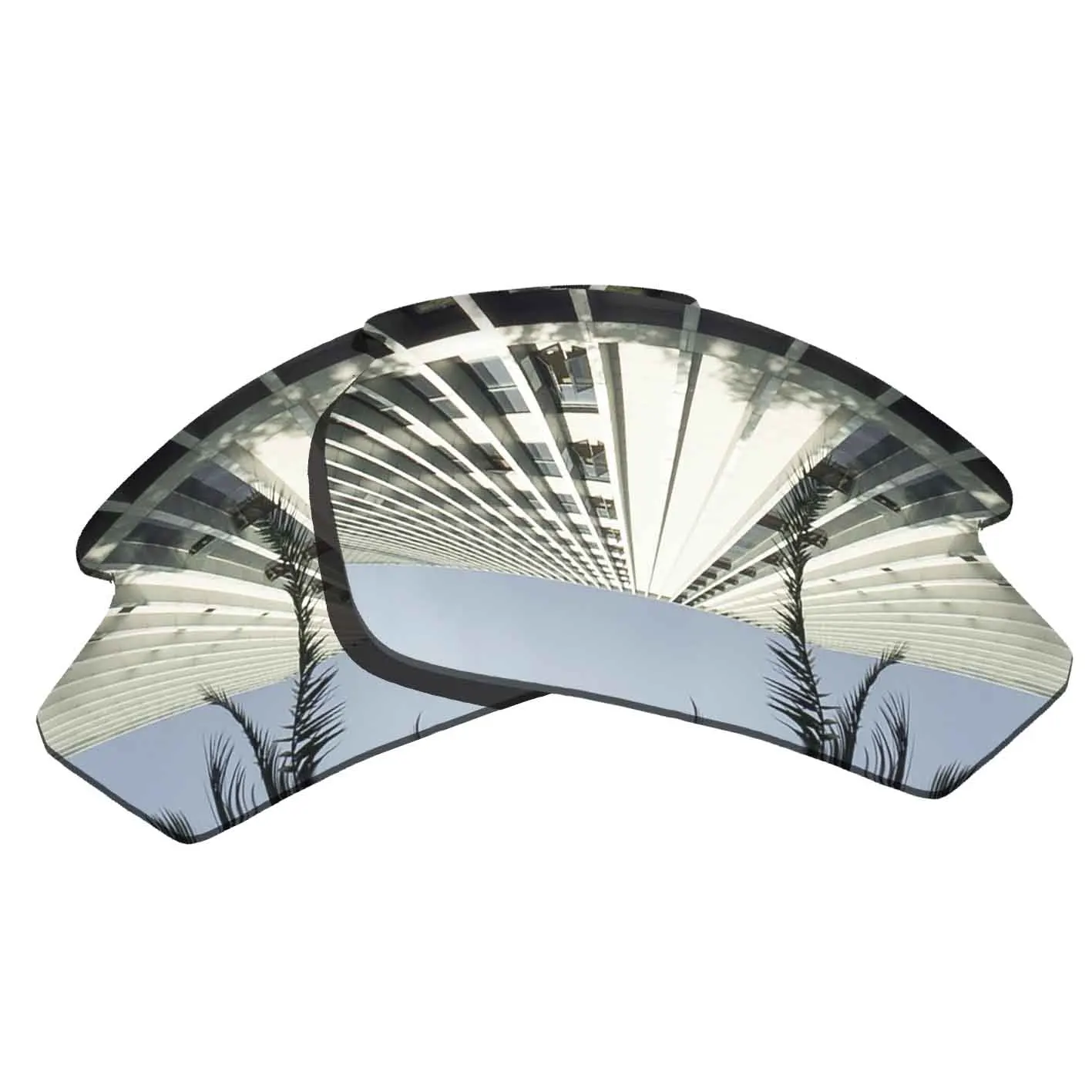 Silver Titanium Polarized Replacement Lenses for Rudy Project Rydon Sunglasses