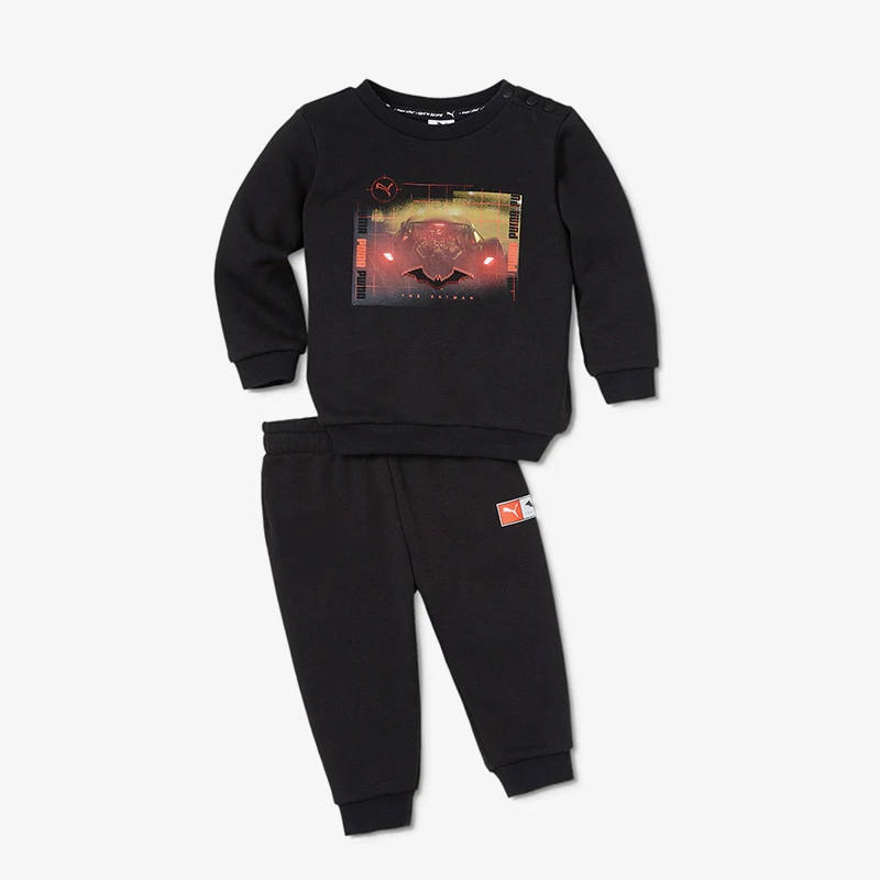 

Puma genuine 2024 Autumn New Children's Sports Printed Fashion Loose Leisure Set 670021-01