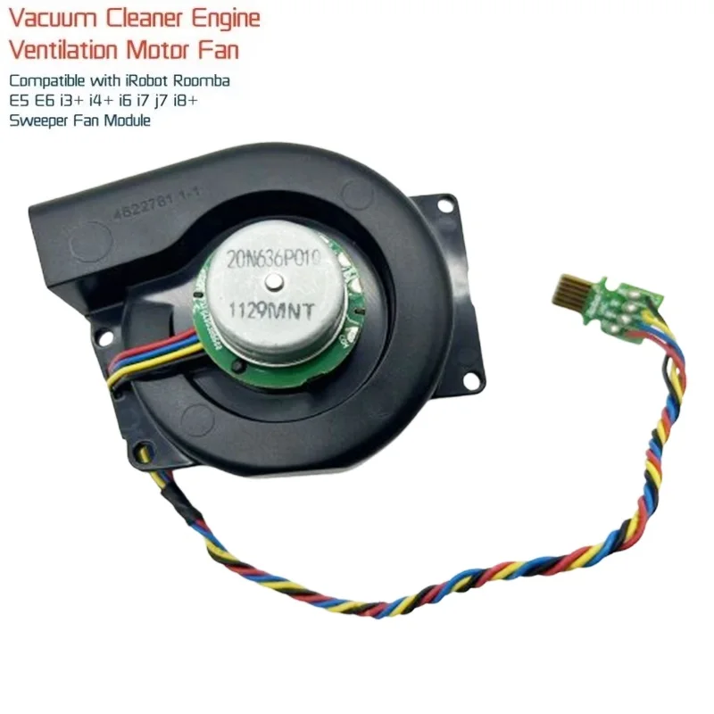 For Roomba e5 e6 i3 i3+ i4 i4+ i6 i7 j7 i8 Suction Motor Fan Repair Part