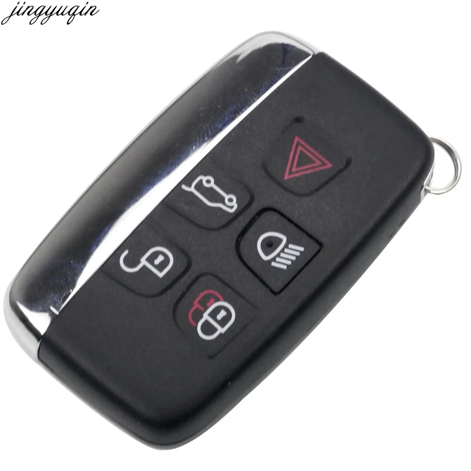 

Jingyuqin 5pcs Remote Car Key Case Shell For Land Rover Range Rover Evoque Discvovery 2 4 5 Freelander 2 Jaguar XE XF XJ XFL XJL