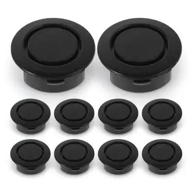 

10Pcs Universal Car Bumper Hole Cap Protects Parking Sensors from Debris Sleek Design for Auto Truck Bumper Body Plug