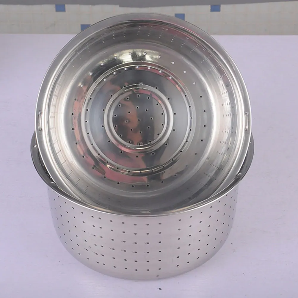 

Stainless Steel Steamer Basket Multi-Use Thickened Rice Cooker Rack For Vegetables Eggs Seafood Bun Steaming Kitchen Accessory