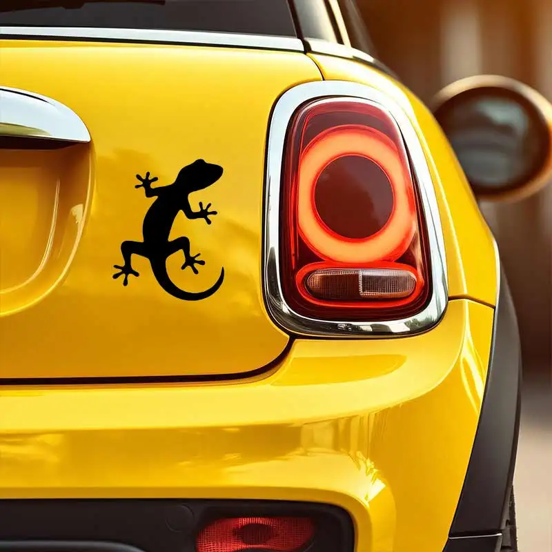 Gecko Pickup Truck Window Glass Car Off-Road Body Pull Pattern Motorcycle Modified Decorative Waterproof Vinyl Sticker SH1285