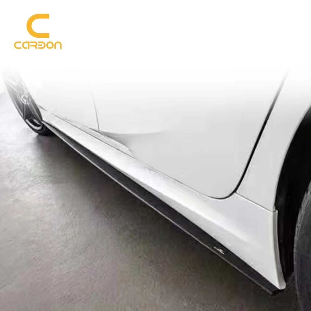 For BMW 3 Series G20 Carbon Fiber AC Style Side Door Edge Protector Automobile Refitting Side Skirt Lip Bumper Accessories