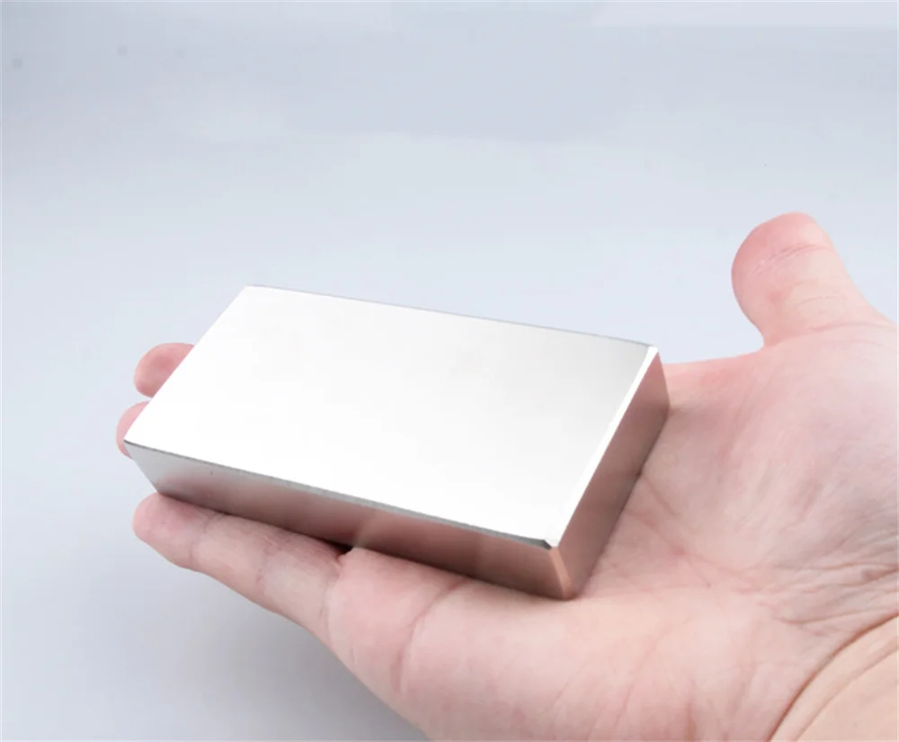 1Pcs 100x50x20mm Block Powerful Magnets Longest Sheet Neodymium Magnet 100x50x20mm Strong Permanent NdFeB Magnets 100*50*20mm