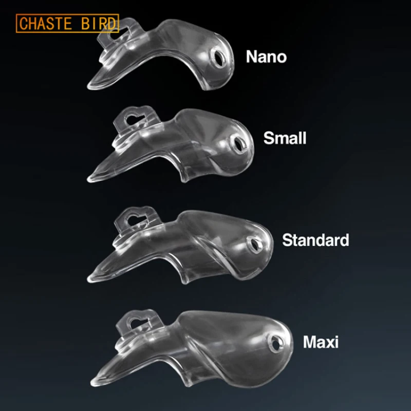 CHASTE BIRD Replacement Tube Only For HT V3 Male Bio-sourced Chastity Device Without Rings New Arrival Penis Ring Sex Toys A380