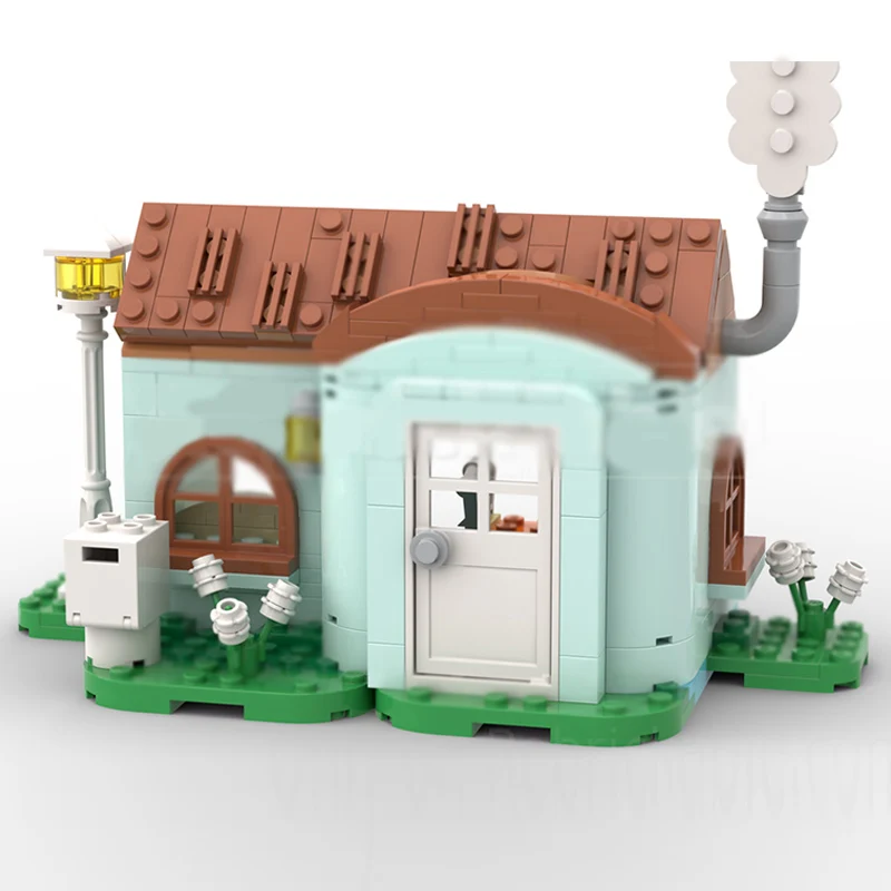 City Street View modèle MOC briques de construction maison résidentielle technologie modulaire enfants cadeaux de vacances assembler des jouets costume