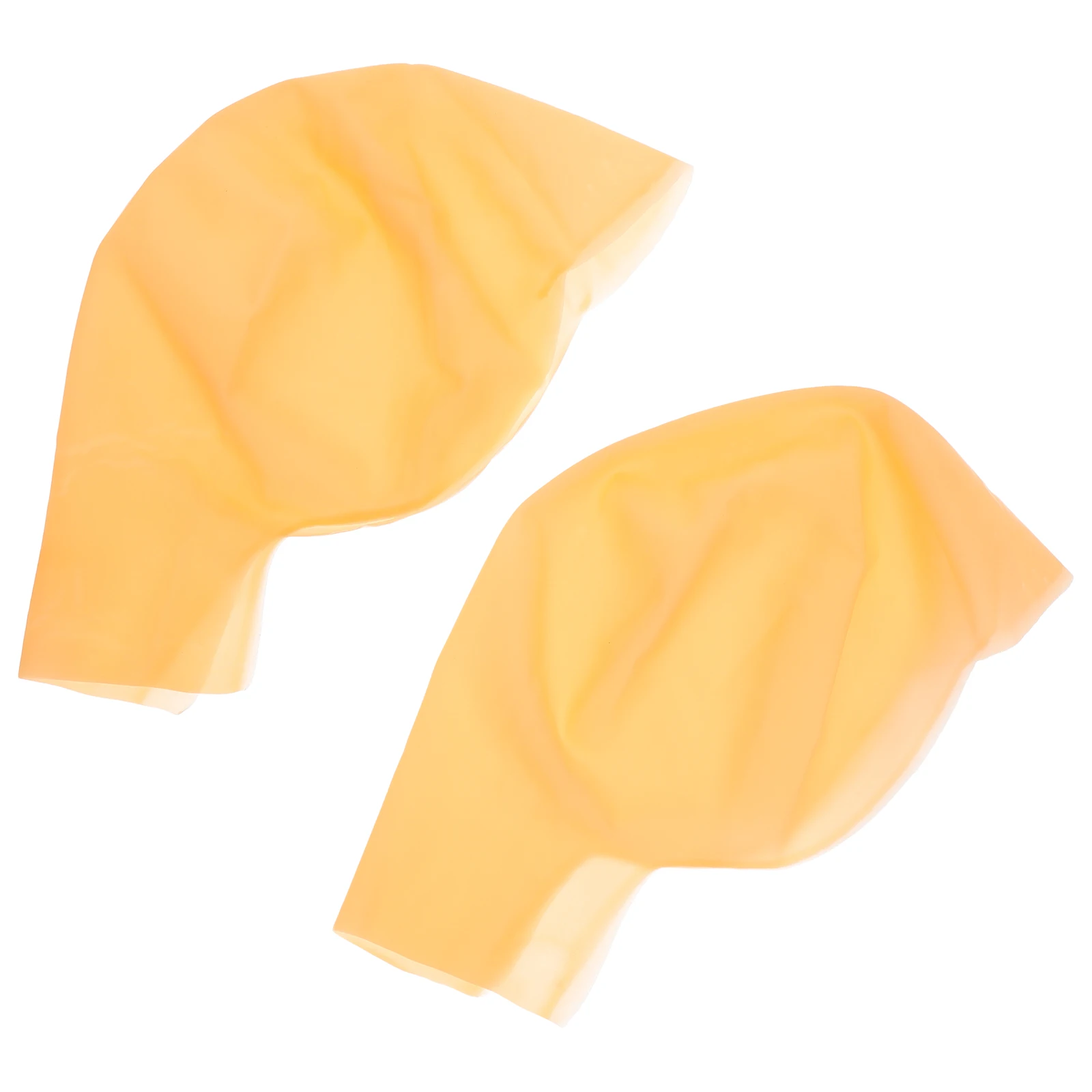 

2pcs Children Bald Cap Heads for Kids Halloween Scary Head Cover Costume Accessory Toy Role Play Props Kids Makeup