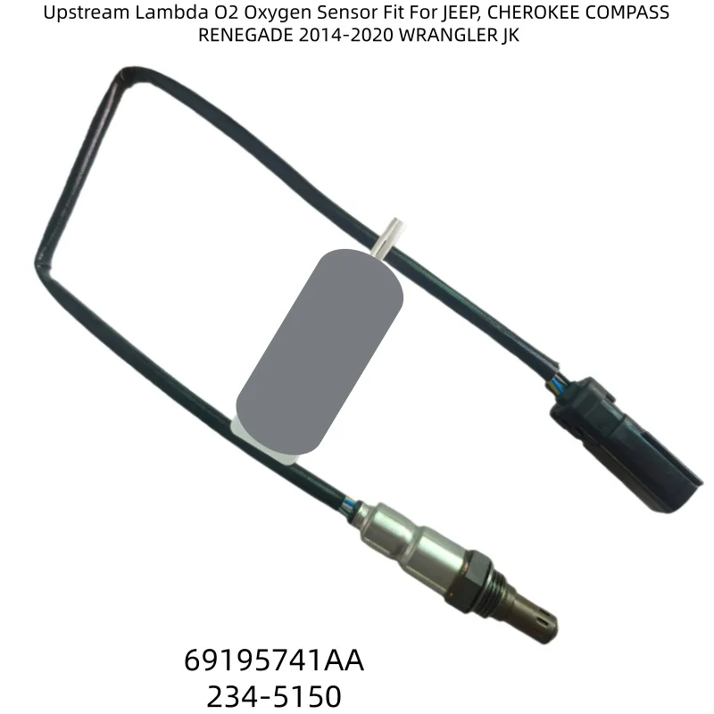

Upstream Lambda O2 Oxygen Sensor Fit For JEEP, CHEROKEE COMPASS RENEGADE 2014-2020 WRANGLER JK 69195741AA 234-5150