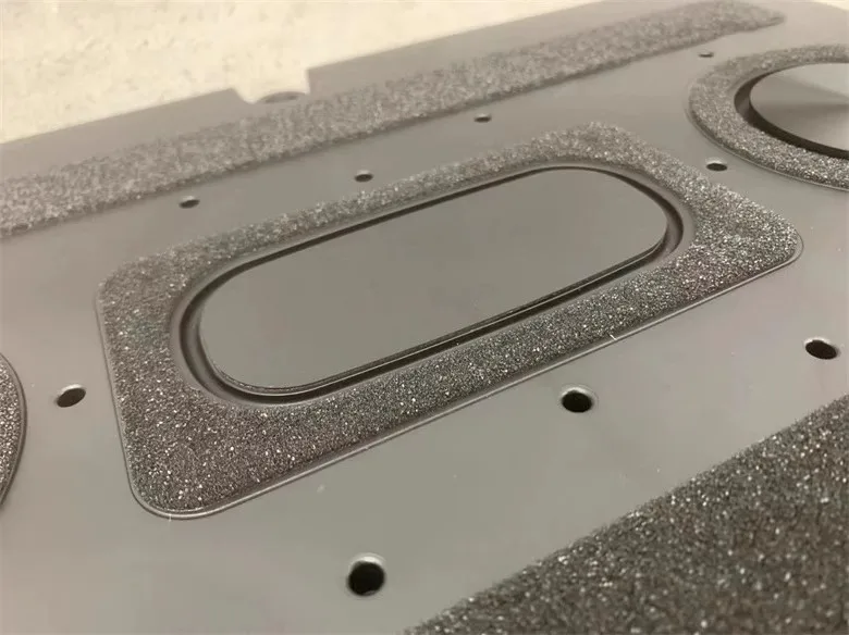 GHXAMP-altavoz pasivo ultrafino para TV en casa, diafragma doble, radiación de graves, neodimio, mediados de graves para JBL Diy, OEM, 390x250mm, 1 ud.