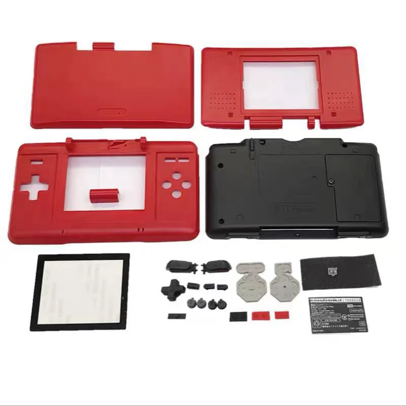 New Replacment Cover Accessories Full Housing Shell Kit Cover For Nintend DS NDS For NDS Console Protective Cover Black White