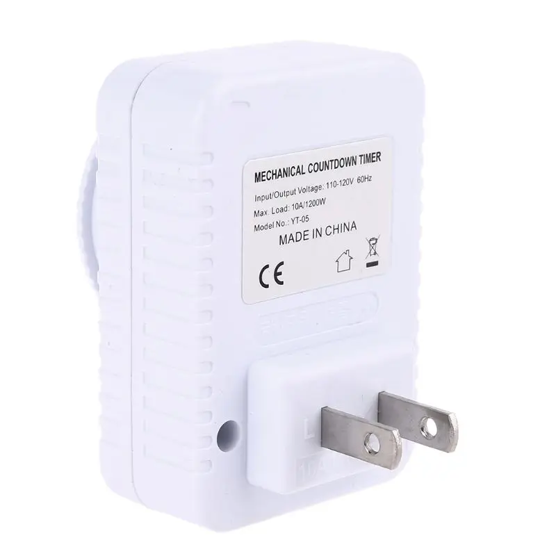 US 10A 1200W 12 ชั่วโมงปลั๊ก-Mechanical Electric Outlet Timers สวิทช์ AC110V ประหยัดพลังงาน Outlet Timers สําหรับเครื่องใช้ภายในบ้าน