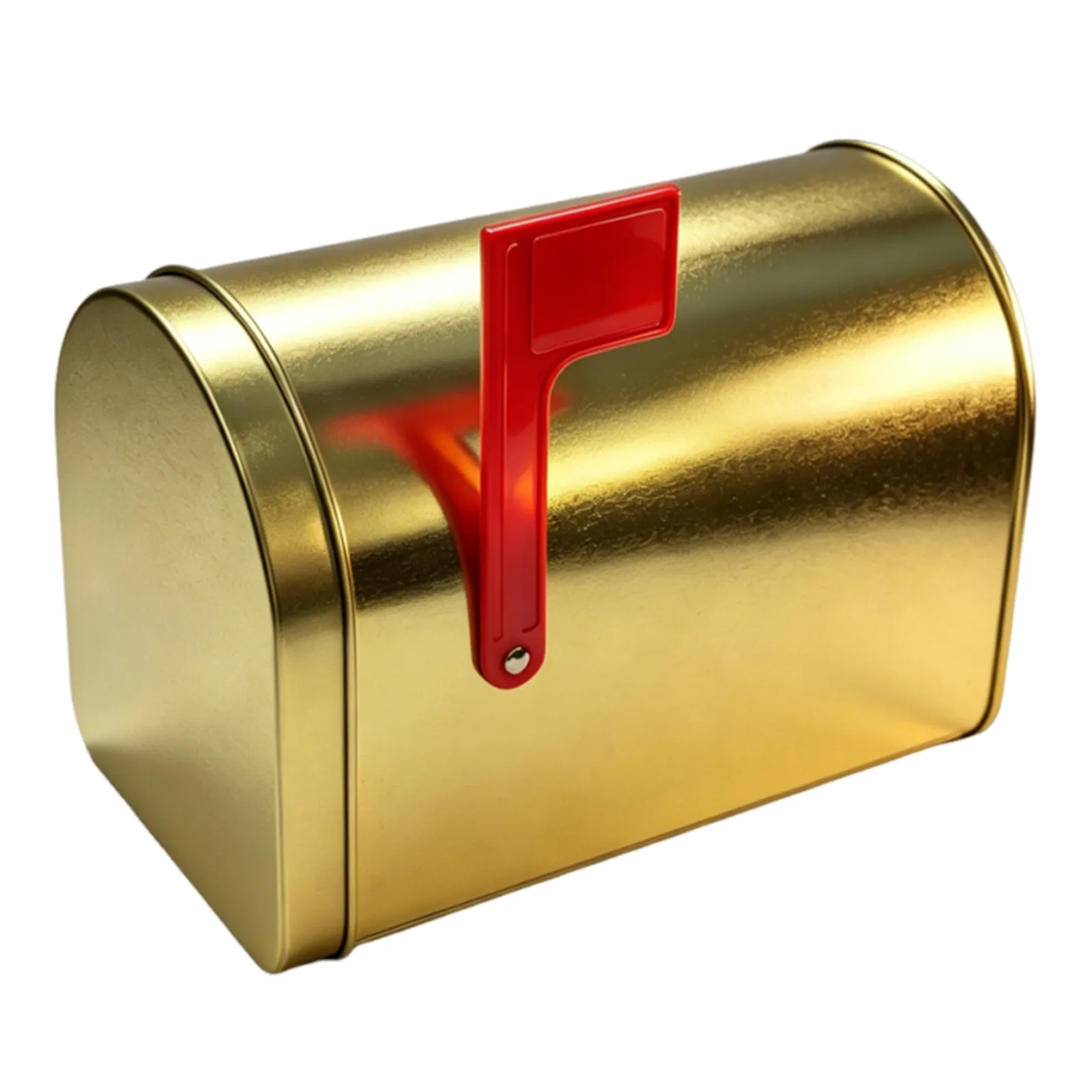 Mini Mailbox Metal Post Box Retro 6x4 Small Mailbox for Classroom Card Exchange Party Favor Voting Ballot Donation Coin Bank