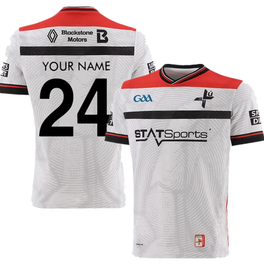 2025 Louth GAA Alternative Jersey 2025/2026 Louth GAA Mens Rugby Kids Jersey Size: 16-26-S-3XL ( Print name and number )