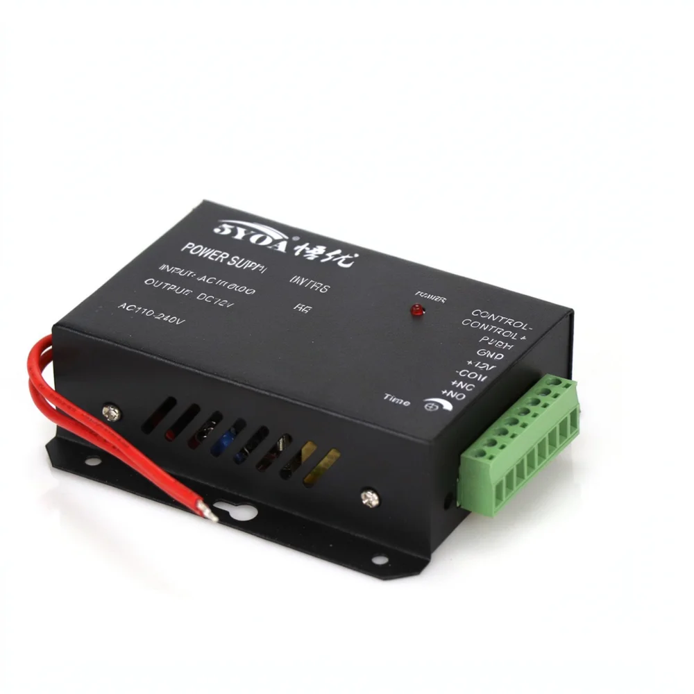 Universal 12V 3A Access Control Power Supply Controller For Electric Locks Security System Wide Input Voltage Transformer Box