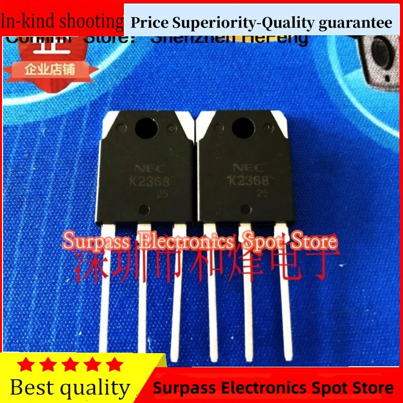 5PCS-10PCS K2368 2SK2368 MOS TO-247   Best Quality Guarantee  Quick Delivery Fast Shipping