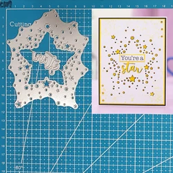 Lucky Goddess Metal Cutting Dies Shining Star Diy Scrapbooking Photo Album Decorative Embossing Paper Card Crafts