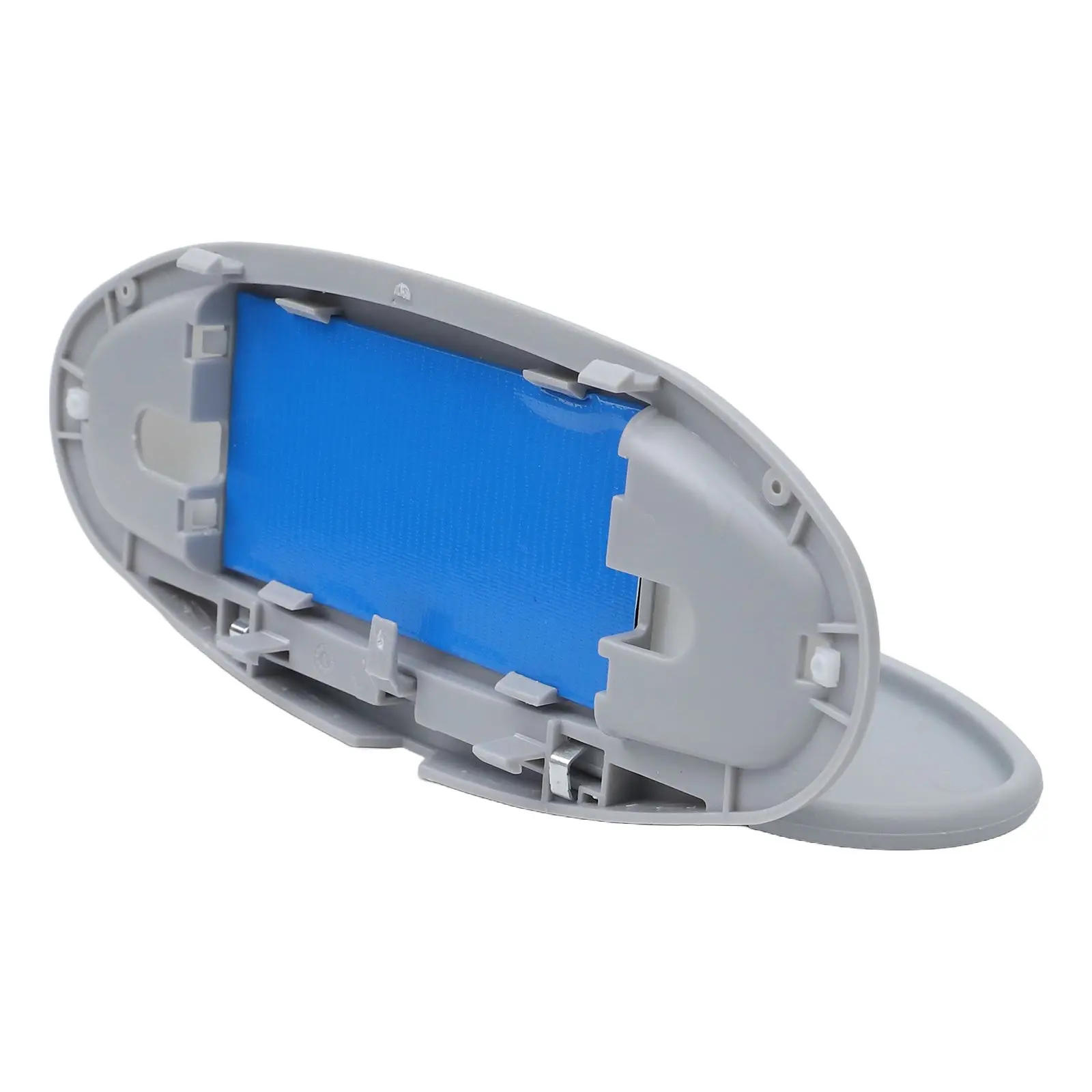 

1x Gray Sun Visor Vanity Mirror Cover For BMW For Mini R55,R56,R60 07-14 Car Rear Side Glass Scoop Louvers Cover Cap