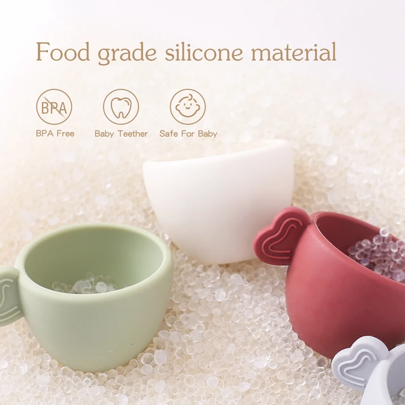 Baby Holz Montessori Spielzeug Silikon Tassen Holz teller Tabletts Dessert Modell spielen Haus Nachmittags tee Set Kinder Puzzle Spielzeug Geschenk – Detail 36