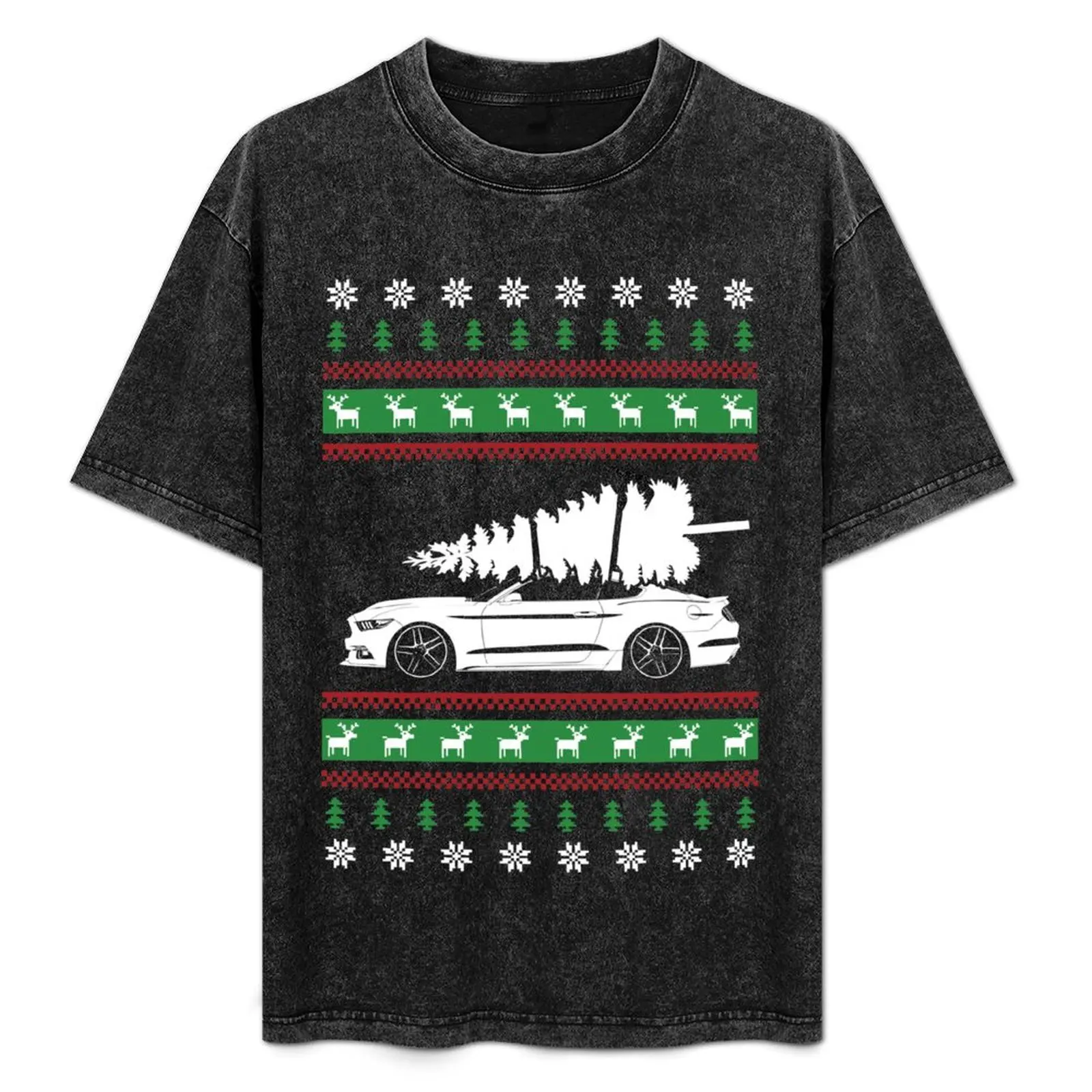 

Christmas Ford Mustang 6 generation T-Shirt croswit shirt man valentines clothes new edition Short sleeve tee men