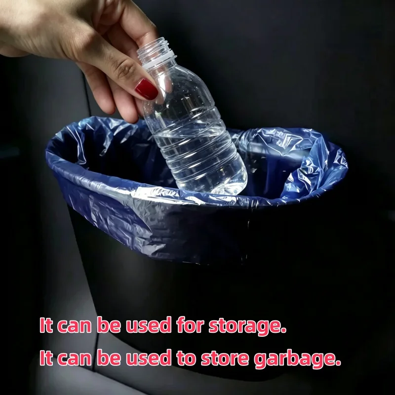 Car Trash Can, Hanging Car Door Storage Bucket, Multifunctional Car Front Seat Organizer, Umbrella Holder, Interior Accessories