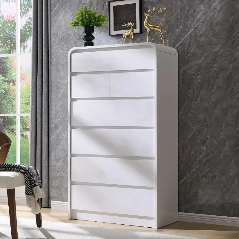 7 Drawers Dresser for Bedroom, 55