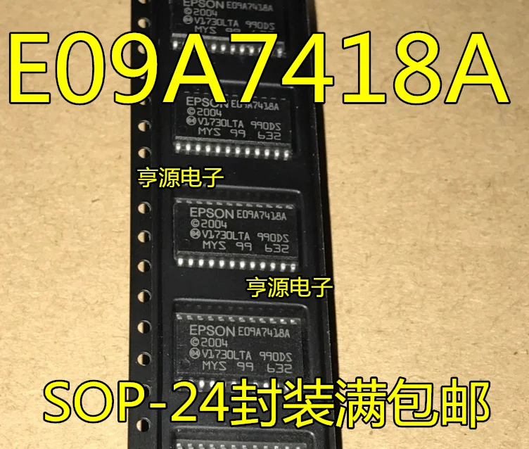 5~10PCS     E09A7418A    SOP-24     Brand new original