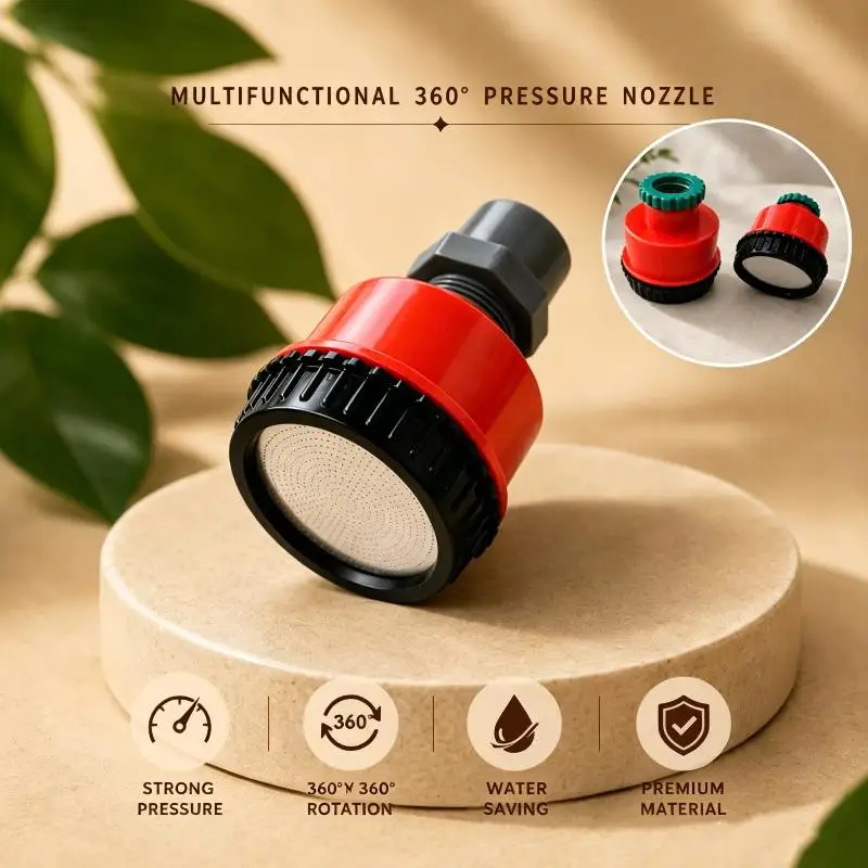 High-Pressure Shower Head With 1000 Ultra-Fine Spray Nozzles For Water Saving