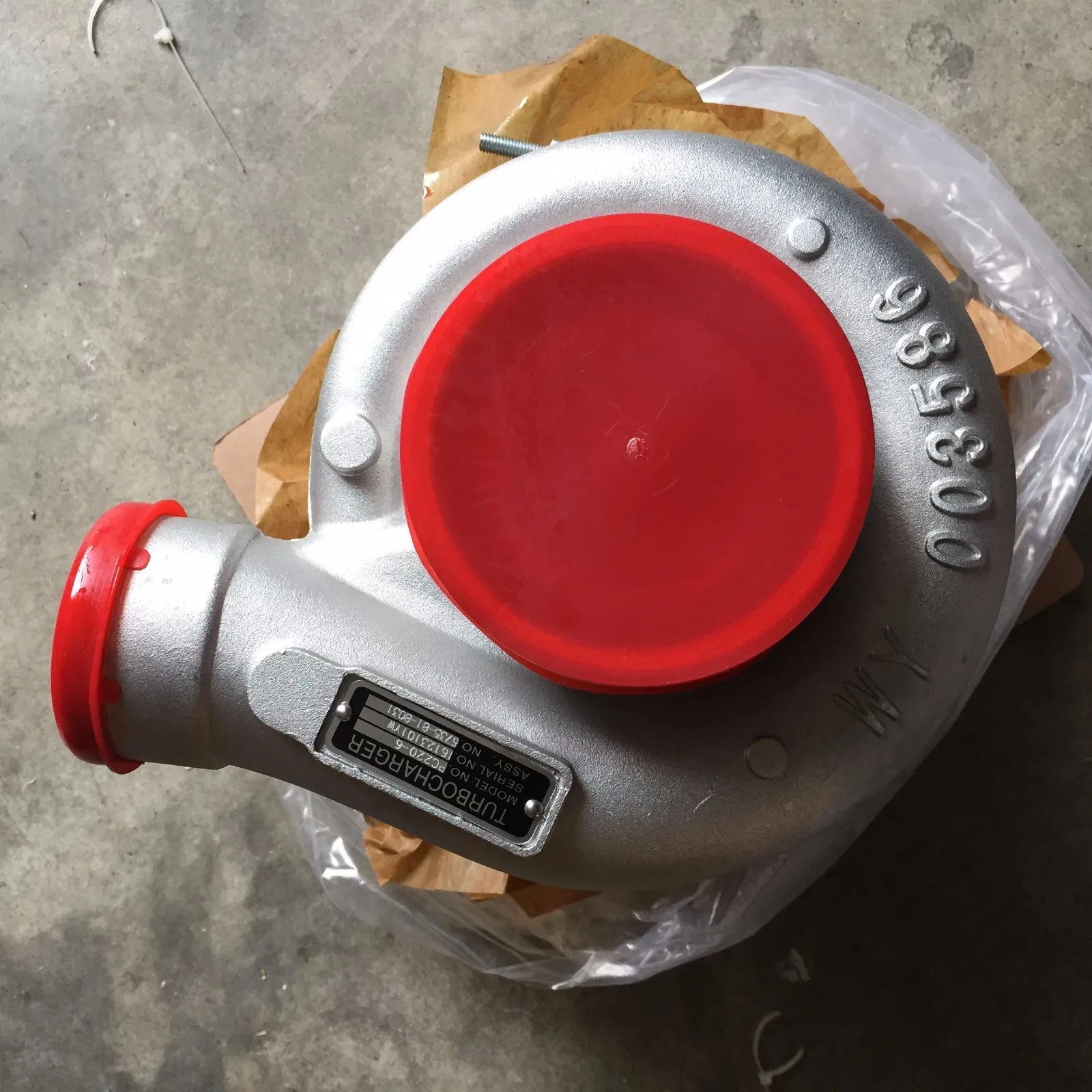 Turbo HX30W Turbocharger 3592015 3800709 3593090 for Cummins Engine 4BT, 110HP