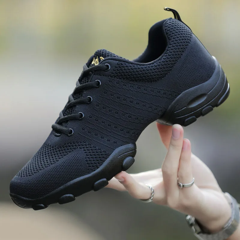 New Coming Dance Sneakers Jazz Shoes Dancing Modern Footwear Belly Contemporary Gym Dancers Leisure Sports Men Women Child Adult