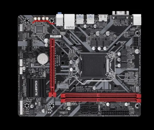 FOR Gigabyte B365M-H 1151DDR4 Support 6 7 8 9th Generation CPU