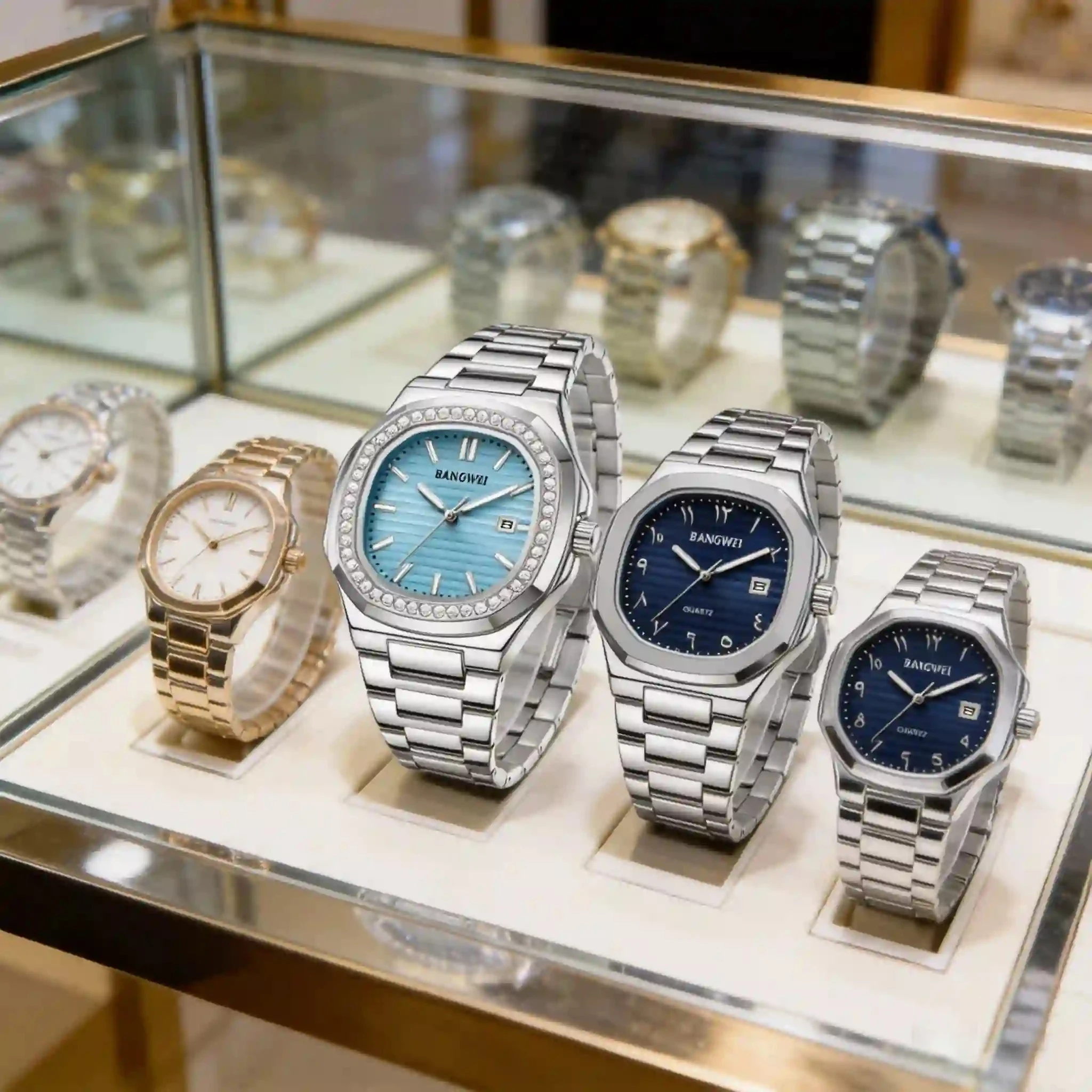 

Новые модные парные часы LIGE, водонепроницаемые до 30 м, светящиеся, подарок на День святого Валентина, часы из нержавеющей стали, кварцевые часы для мужчин и женщин