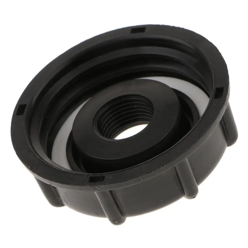 IBC Tote Fittings Coarse Thread Plastic Adapter Tank Cap Bulk Tank Hose for Wastewater Reverse Osmosis and Coatings