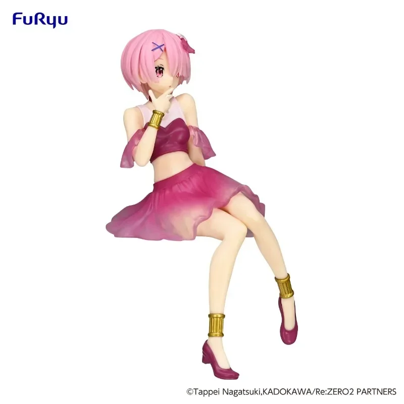 Original FuRyu Re:Life in A Different World From Zero Ram Genuine Anime Figures Collectible Model Dolls Statuette Ornament Gift