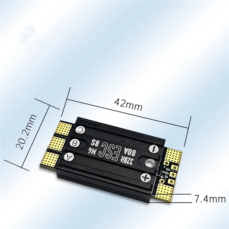 BNVN-48K AM32 3-8S ESC для гоночных дронов FPV, одиночный электронный регулятор скорости, повышенная стабильность полета