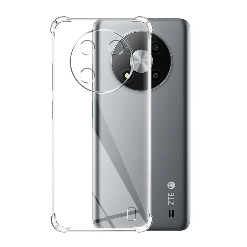 For ZTE Blade A73 5G Case Clear Shockproof Silicone Soft Phone Case For ZTE Blade A73 5G Back Cover Coque on ZTE A73 5G Funda