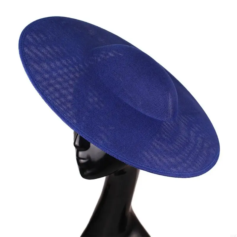 40cm Big Fascinator Hat Base Wedding Headpiece Support Bottom for Women's Hat 