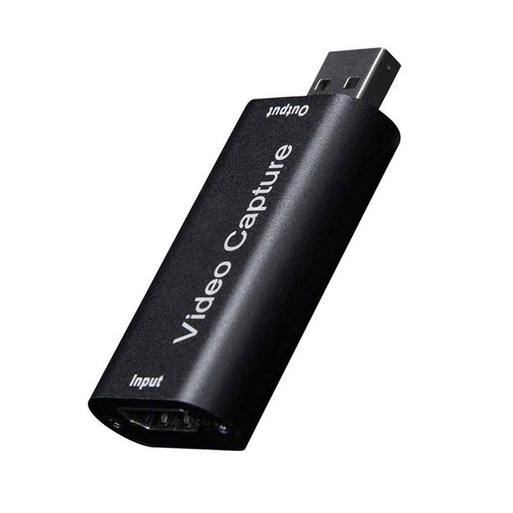 라이브 스트리밍용 비디오 캡처 카드 그래버 녹음기, USB 2.0, 4K HDMI 호환 박스 녹화, XBOX 게임 DVD 카메라용